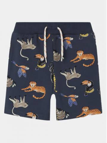 NAME IT Спортивні шорти Ditmar 13228541 Cиній Regular Fit NAME IT Спортивні шорти Ditmar 13228541 Cиній Regular Fit