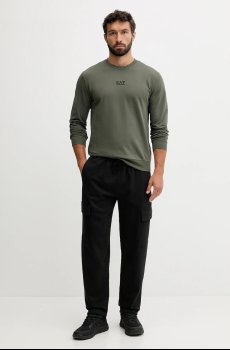 Хлопковая кофта EA7 Emporio Armani