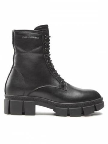KARL LAGERFELD Ботильйони KL43250 Чорний KARL LAGERFELD Ботильйони KL43250 Чорний