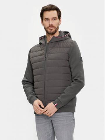 Tommy Hilfiger Світшот Mix Media MW0MW34211 Сірий Regular Fit Tommy Hilfiger Світшот Mix Media MW0MW34211 Сірий Regular Fit