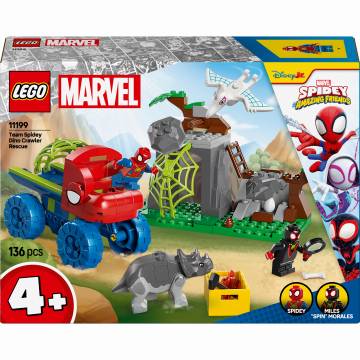 Конструктор LEGO Marvel Динозаврячий рятувальний транспорт команди Павука (11199) Конструктор LEGO Marvel Динозаврячий рятувальний транспорт команди Павука (11199)