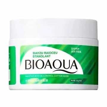Пэды для лица Bioaqua Salicylic Acid Acne Oil Control Cotton Mask с салициловой кислотой, 110 г, 55 шт Пэды для лица Bioaqua Salicylic Acid Acne Oil Control Cotton Mask с салициловой кислотой, 110 г, 55 шт