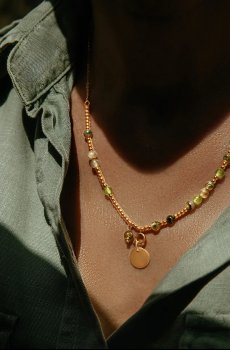 Позолоченное колье Lilou Planets