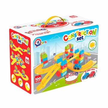 Детский конструктор TechnoK Construction Set с треком, 100 элементов, от 3 лет (8324) Детский конструктор TechnoK Construction Set с треком, 100 элементов, от 3 лет (8324)