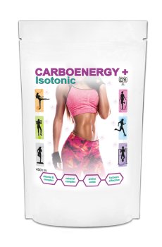Изотоник EntherMeal Carboenergy + Isotonic ягодный, в порошке, 450 г