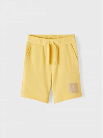 NAME IT Шорти з тканини 13217514 Жовтий Regular Fit NAME IT Шорти з тканини 13217514 Жовтий Regular Fit