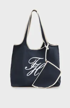 Женская темно-синяя сумка SUMMER Синий ONESIZE Tommy Hilfiger AW0AW18398
