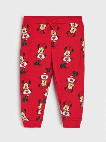 Трикотажні штани Minnie Mouse - червоний Трикотажні штани Minnie Mouse - червоний