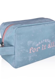 Косметичка голубая (AuC2025-7)