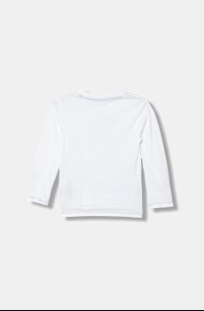 Хлопковый детский лонгслив Guess