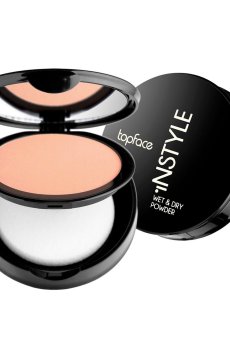 Компактная пудра для лица TopFace Instyle Wet & Dry Powder, 008, 10 г