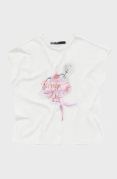 Женский белый топ Белый M Bimba Y Lola 241BR7489.10050