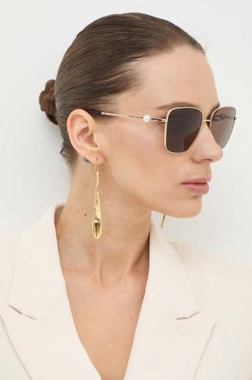 Солнцезащитные очки Jimmy Choo женские цвет коричневый 0JC4005HB Солнцезащитные очки Jimmy Choo женские цвет коричневый 0JC4005HB
