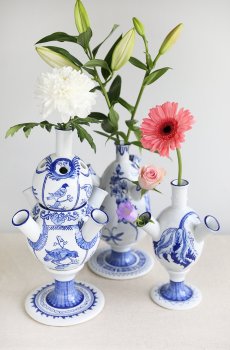 &k amsterdam Декоративная ваза Anouk