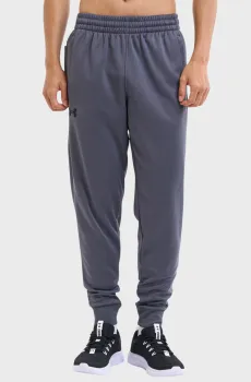 Мужские серые спортивные брюки UA Armour Fleece Joggers Серый L Under Armour 1373362-025