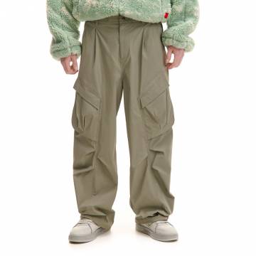 Cropp - Брюки baggy - ментолово-зелений Cropp - Брюки baggy - ментолово-зелений