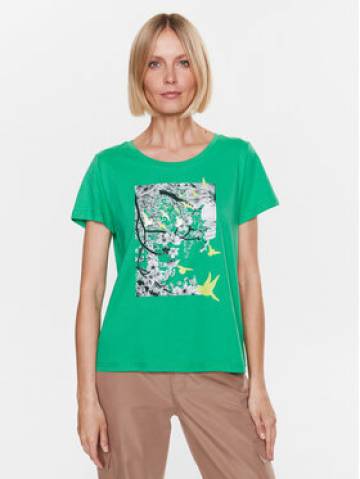Fransa Футболка 20611872 Зелений Regular Fit Fransa Футболка 20611872 Зелений Regular Fit