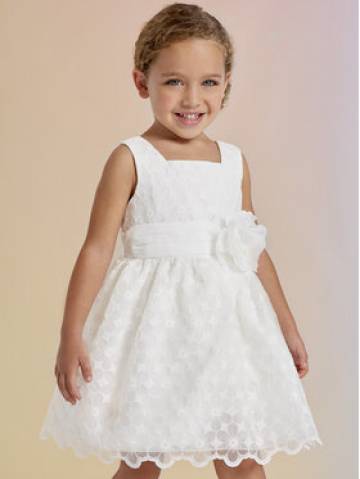 Abel & Lula Елегантне плаття 5044 Білий Regular Fit Abel & Lula Елегантне плаття 5044 Білий Regular Fit