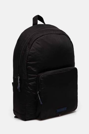 Рюкзак Tommy Hilfiger мужской цвет чёрный большой однотонный AM0AM12678 Рюкзак Tommy Hilfiger мужской цвет чёрный большой однотонный AM0AM12678