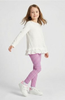 Бавовняна футболка - кремовий