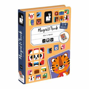 Магнітна книга Janod Мікс тварин (J02587) Магнітна книга Janod Мікс тварин (J02587)