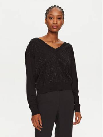Gaudi Светр 421BD53017 Чорний Regular Fit Gaudi Светр 421BD53017 Чорний Regular Fit