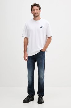 Хлопковая футболка BOSS Orange Te_move