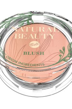 Компактные румяна для лица Bell Natural Beauty Blush, Pure Mauve, 5 г