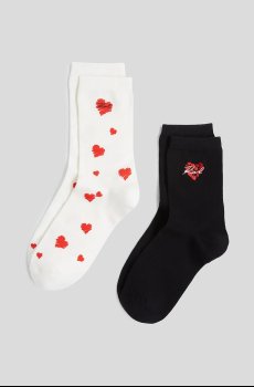 Носки Karl Lagerfeld 2 шт K/HEART
