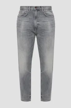 Мужские серые джинсы Серый 32 HUGO 50537708;025