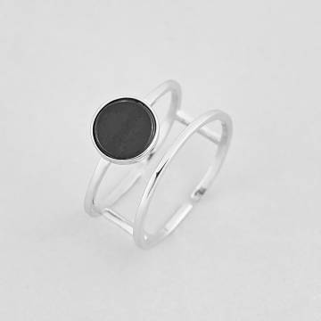 Серебряное кольцо Minimal МН-53-17.5 17.5 Серебряное кольцо Minimal МН-53-17.5 17.5