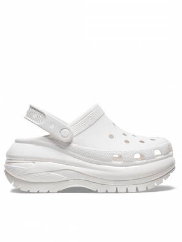 Crocs Шльопанці Mega Crush Clog 207988 Білий Crocs Шльопанці Mega Crush Clog 207988 Білий