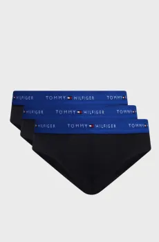 Мужские темно-синие брифы (3 шт) BRIEF Синий M Tommy Hilfiger UM0UM02904