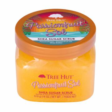 Скраб для тела Tree Hut Passionfruit Sol Shea Sugar Scrub, 510 г Скраб для тела Tree Hut Passionfruit Sol Shea Sugar Scrub, 510 г