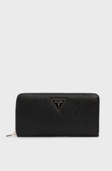 Женский черный кошелек LAUREL SLG CHEQUE ORGANIZER Черный ONESIZE Guess SWZG8500163