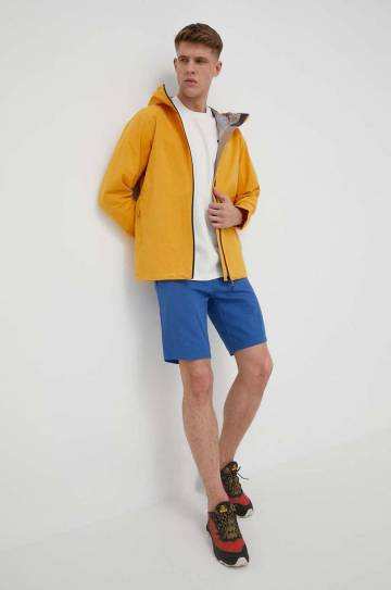 Куртка outdoor Jack Wolfskin Highest Peak цвет жёлтый Куртка outdoor Jack Wolfskin Highest Peak цвет жёлтый