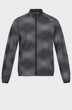 Мужская ветровка с узором Разноцветный 46 CMP 32C2837-U901