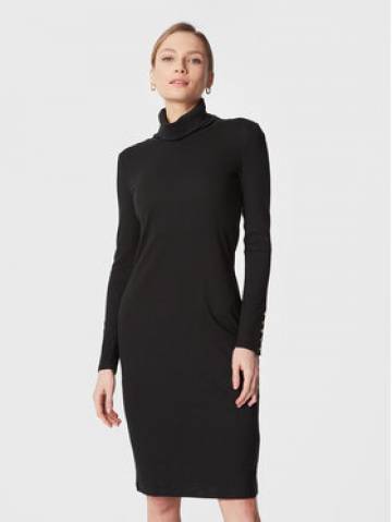 Lauren Ralph Lauren Трикотажна сукня 250881980 Чорний Slim Fit Lauren Ralph Lauren Трикотажна сукня 250881980 Чорний Slim Fit