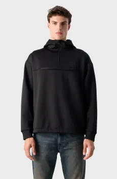 Мужское черное худи HEAVY Черный S Calvin Klein LV04RD212G