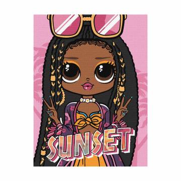 Картина по номерам Ideyka L.O.L. Surprise! O.M.G. Sunset, 30*40 см (KHO6276) Картина по номерам Ideyka L.O.L. Surprise! O.M.G. Sunset, 30*40 см (KHO6276)