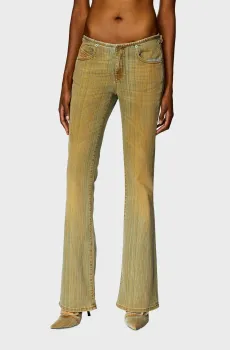 Женские бежевые джинсы 1969 D-EBBEY-S1-FSD Бежевый 30 Diesel A11631 0NLAU