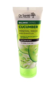 Маска-скраб для лица Dr.Sante Cucumber Balance Control, 75 мл