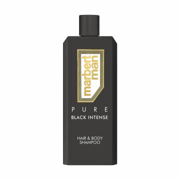 Мужской шампунь и гель для душа Marbert Man Pure Black Intense Hair & Body Shampoo, 400 мл Мужской шампунь и гель для душа Marbert Man Pure Black Intense Hair & Body Shampoo, 400 мл