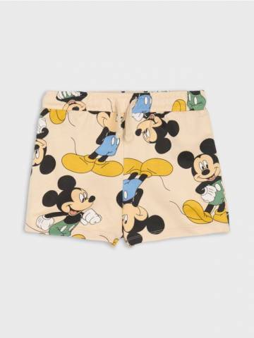 Шорти Mickey Mouse - бежевий Шорти Mickey Mouse - бежевий