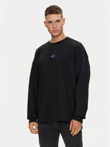 Hugo Світшот Naviu 50510732 Чорний Loose Fit Hugo Світшот Naviu 50510732 Чорний Loose Fit