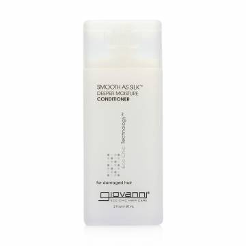 Увлажняющий кондиционер Giovanni Eco Chic Technology Smooth As Silk Deeper Moisture Conditioner для поврежденных волос, 60 мл Увлажняющий кондиционер Giovanni Eco Chic Technology Smooth As Silk Deeper Moisture Conditioner для поврежденных волос, 60 мл