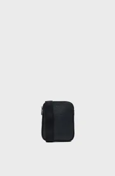 Мужская черная кожаная сумка Черный ONESIZE BOSS 50567805;001