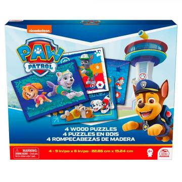 Пазл деревяний Spin Master Paw Patrol 4 в 1 (SM98490/6066803) Пазл деревяний Spin Master Paw Patrol 4 в 1 (SM98490/6066803)