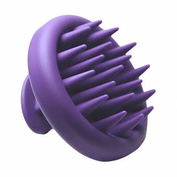 Щетка-шабер для кожи головы Cosmo Shop круглая, фуксия, 8*6.3*1.5 см, 1 шт (CS04F)