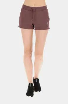Женские коричневые шорты SMART W III SHORT Коричневый M Lotto 217626/8S0